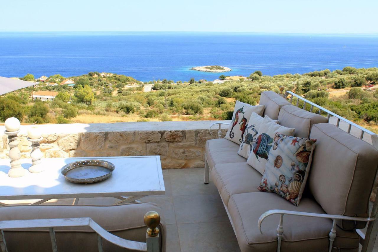 Yiameli Villas With Private Pool Skinaria ภายนอก รูปภาพ